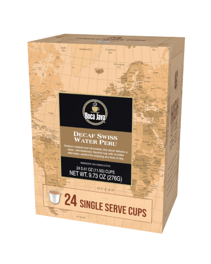 Decaf Swiss Water Peru Single Serve Coffee 24ct